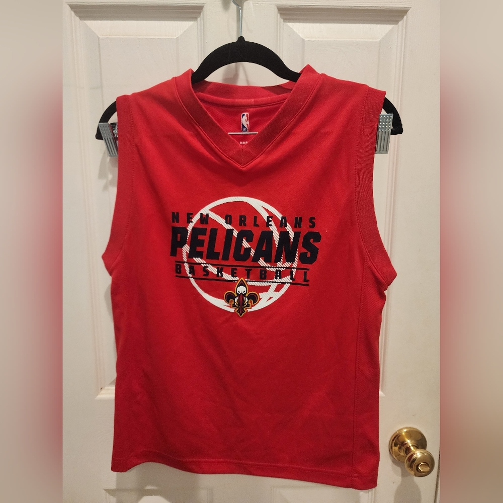 Boys' Pelicans Williamson sleeveless shirt, 10/12